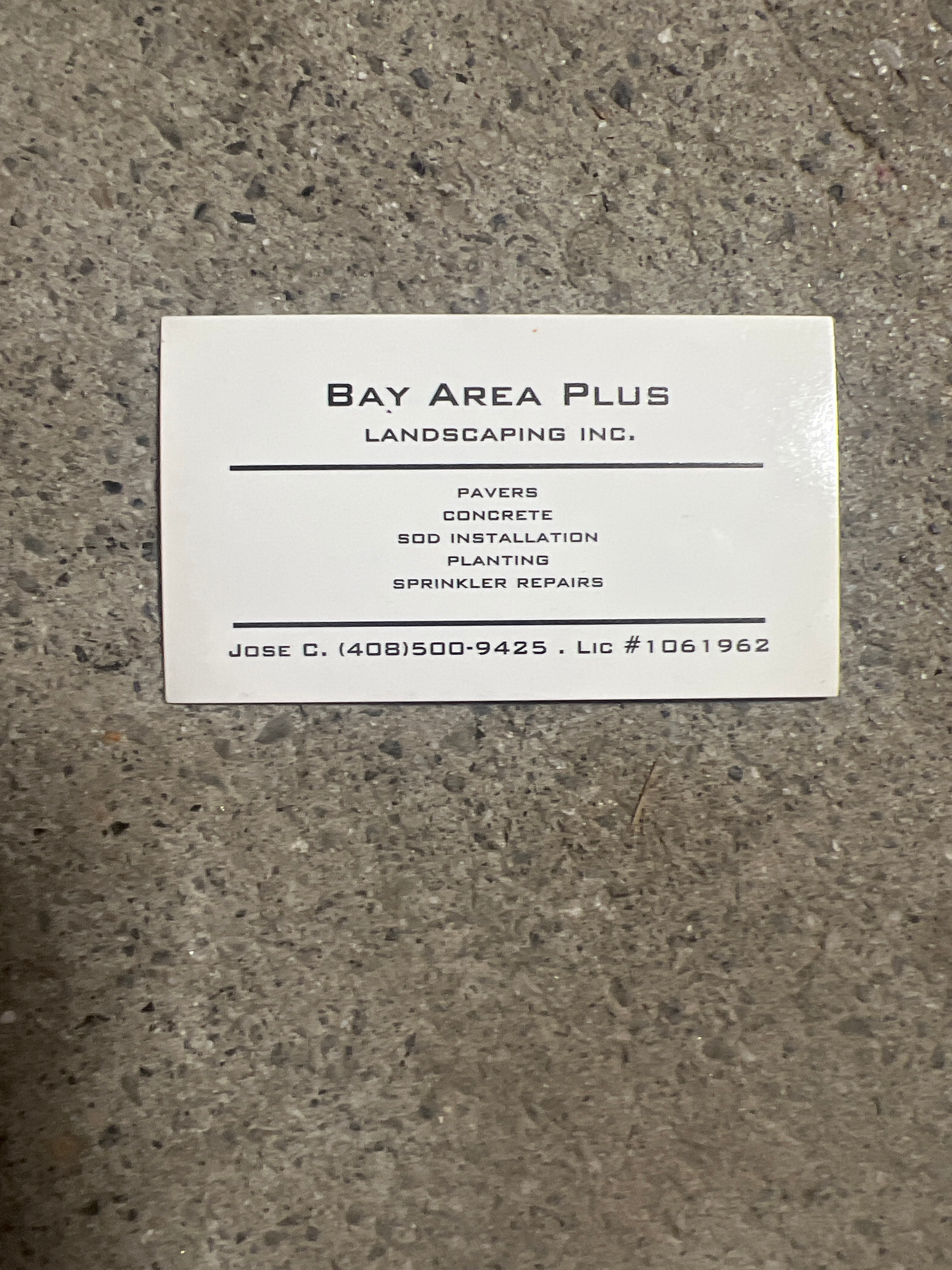 Logo for Bay Area Plus Landscaping, Inc.