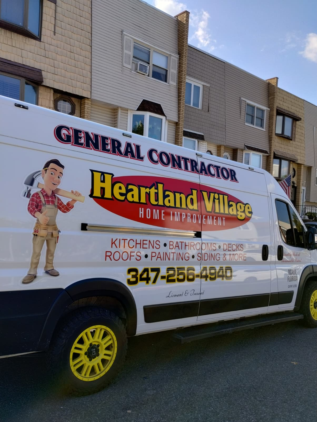 Logo for Heartland Village General Contracting and Handyman Services