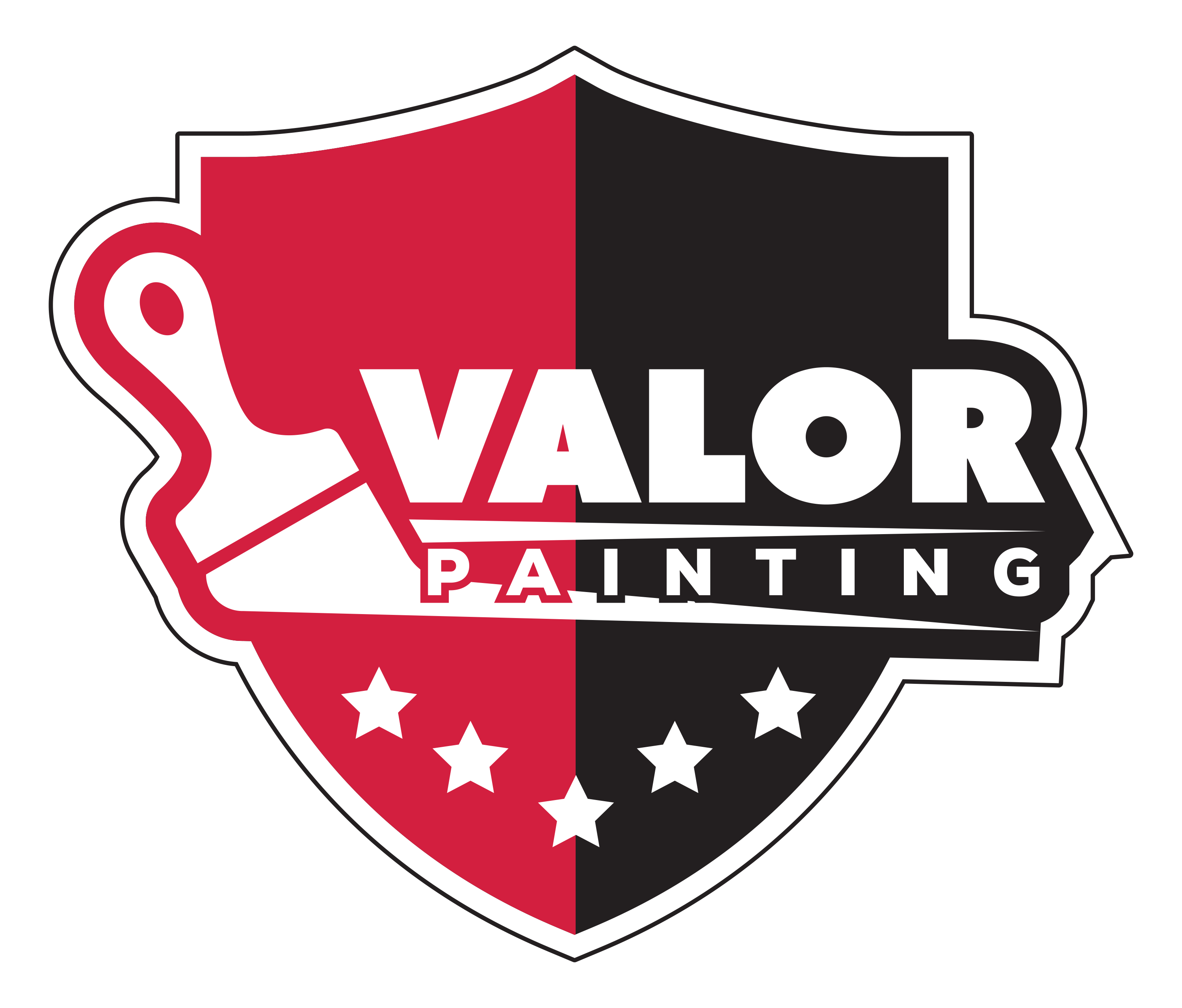 Logo for Valor Painting LLC