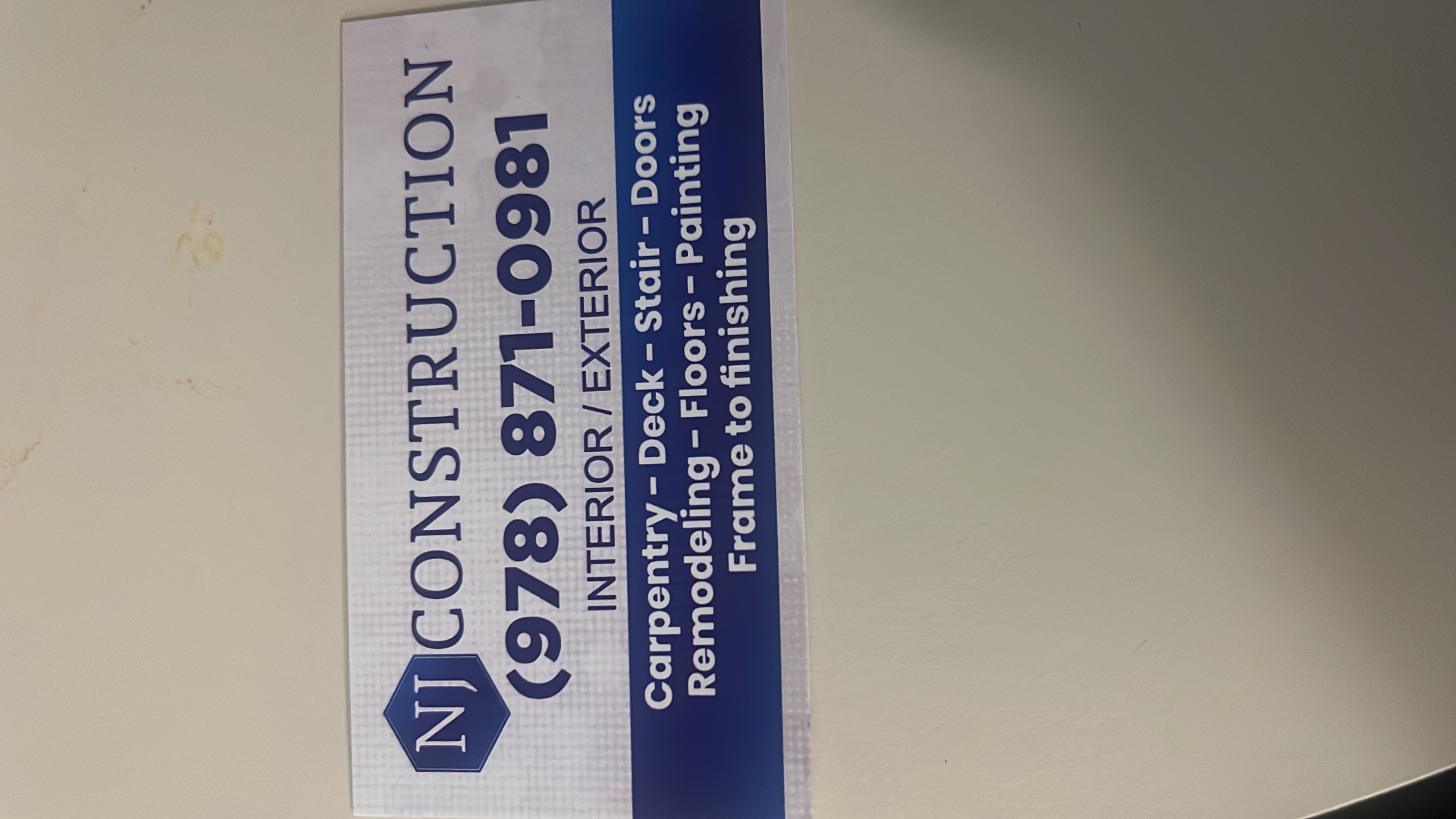 NJ Construction logo