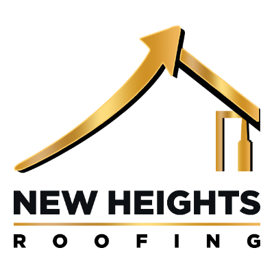 Logo for New Heights Roofing