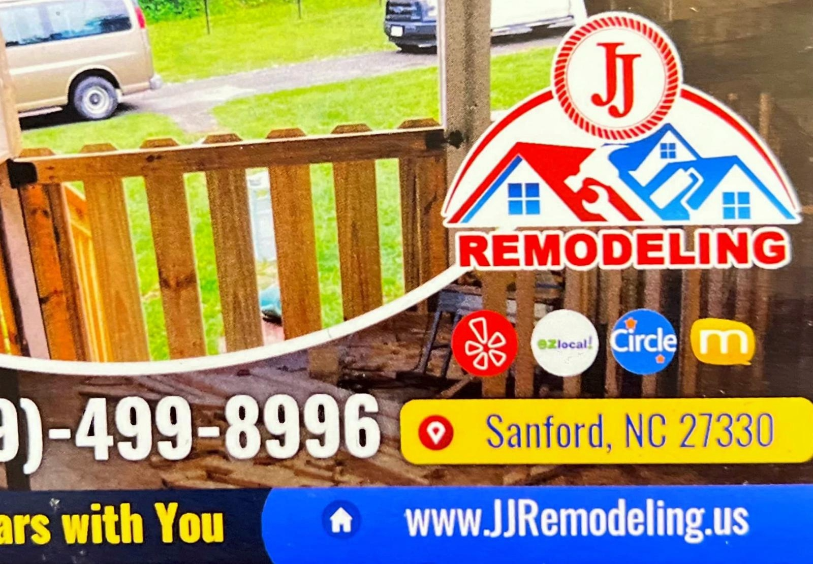 Logo for JJ Remodeling