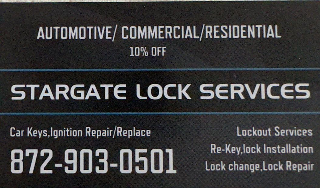 Logo for STARGATE LOCK SERVICES