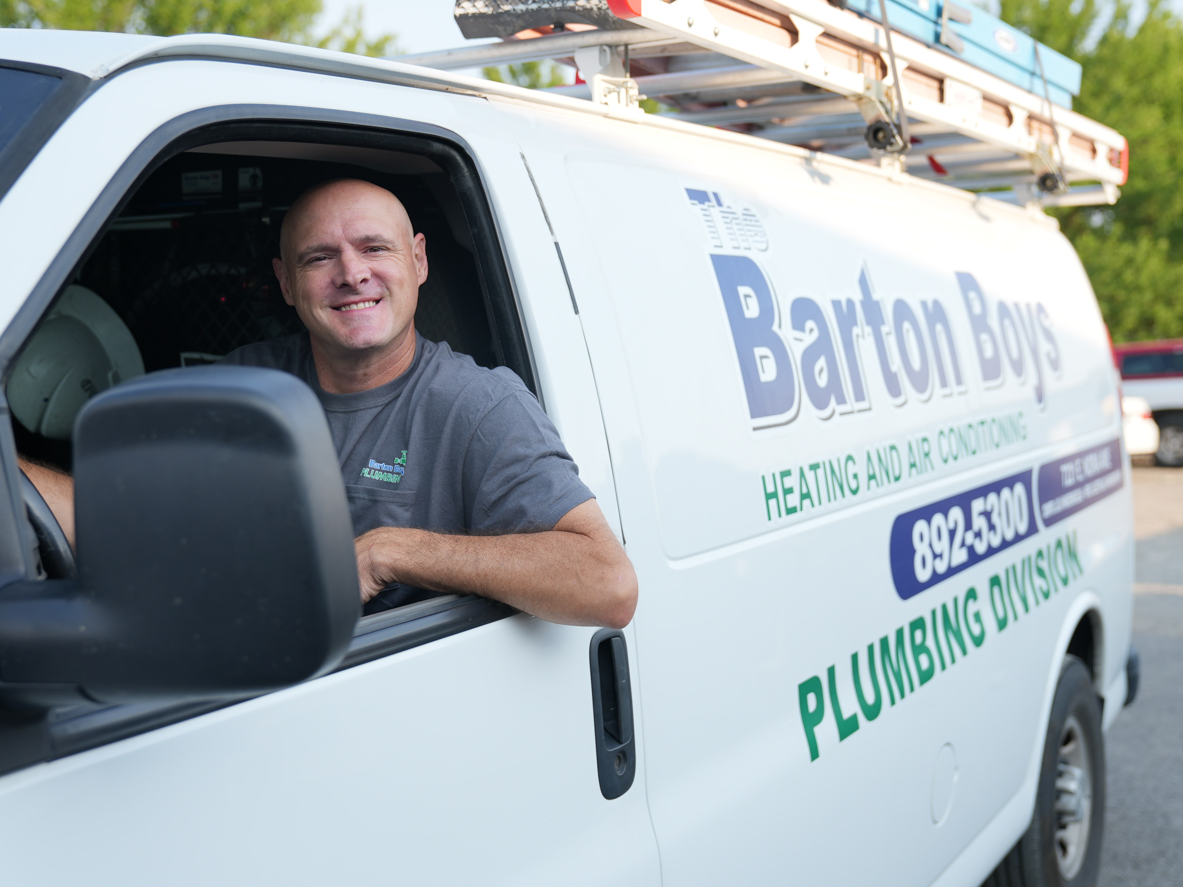 Logo for The Barton Boys Heating & Air Conditioning