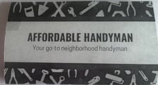 Avatar for Affordable Handyman