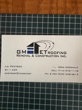 Avatar for GM-ET Roofing Removal & Construction, Inc.