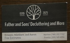 Avatar for Father and Sons' Decluttering and More, LLC