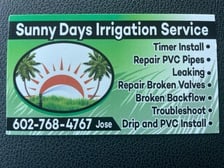Avatar for Sunny Days Irrigation Service