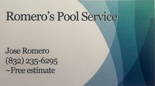 Avatar for Romeros Pool Cleaning Service