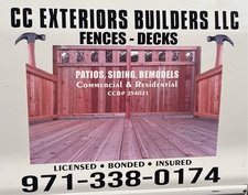 Logo for CC Exteriors Builders LLC