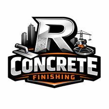 Logo for R Concrete Finishing