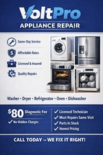 Avatar for VOLTPRO APPLIANCE REPAIR LLC
