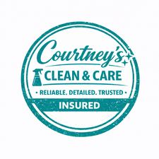 Logo for Courtneys Clean & Care LLC.