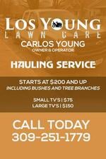 Logo for Los Young Lawn Care