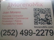 Logo for Moreno Mix Concrete Results