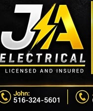 Logo for J&A Electrical Construction LLC