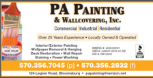 Logo for PA Painting and Wallcovering, Inc.