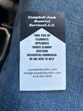 Avatar for CAMPBELL JUNK REMOVAL SERVICES LLC