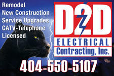 D2D Electrical Contracting logo