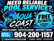 Aqua Coast Pools logo