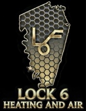 Lock 6 Heating and Air logo