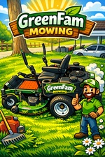 Avatar for Greenfam mowing