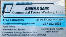 Avatar for Andre & Sons Commercial Power Washing LLC