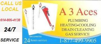 A 3 Aces Plumbing & Drain Cleaning, Inc. logo