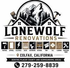 Logo for Lone Wolf Renovations