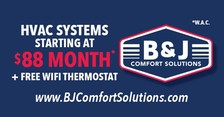 B&J Comfort Solutions logo