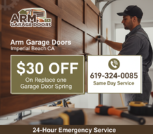 Logo for Arm Garage Doors Imperial Beach CA