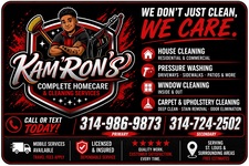 Avatar for Kam'Ron's  Complete  Home Care and Cleaning Services