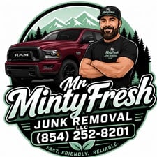 Logo for Mr MintyFresh Junk Removal LLC