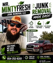 Logo for Mr MintyFresh Junk Removal LLC