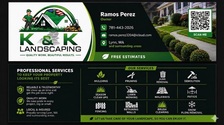 K y K Landscaping logo