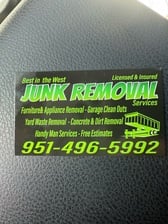Avatar for Best in the west Junk Removal services