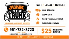 Junk In The Trunk Hauling logo