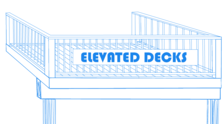 Logo for elevated decks