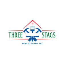 Logo for Three Stags Remodeling LLC