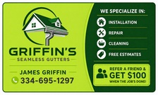 Avatar for Griffin's Seamless Gutters