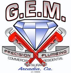 G.E.M. Precision Plumbing Co. logo