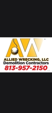Avatar for ALLIED WRECKING ®️ LLC demo svcs NATIONWIDE