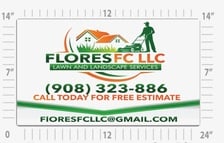 Flores FFC Landscaping logo