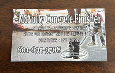 Logo for Mcnulty Cement Finisher