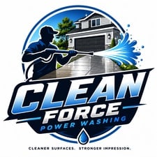 Clean Force Power Washing LLC logo