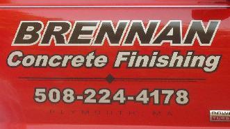 Brennan Concrete Finishing logo