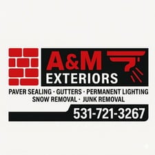 Logo for A&M exteriors
