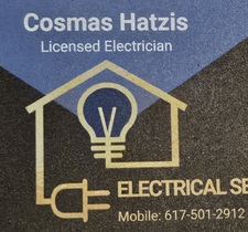 Logo for Cosmas Hatzis Licensed Electrician