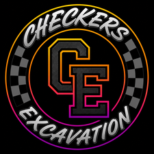 Logo for Checkers Excavation LLC