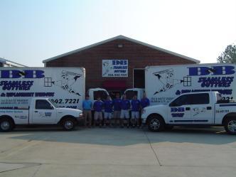 B&B Seamless Gutters & Replacement Windows logo